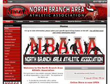 Tablet Screenshot of northbranchsports.org